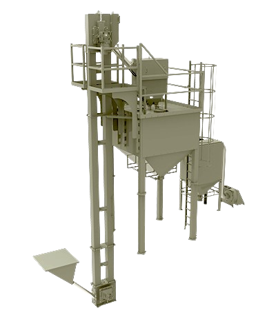 Ковшовый конвейер (элеватор)