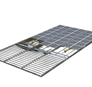 Скребковый пол - система скребковых конвейеров полного покрытия