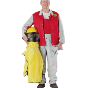 Штаны пескоструйщика (частично кожаные)